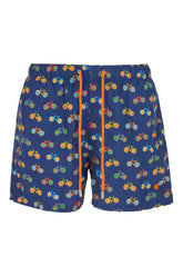 Printed polyester swimming shorts -  | Wise