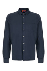 Air force blue cotton shirt -  | Wise