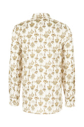 Printed stretch silk shirt -  | Wise