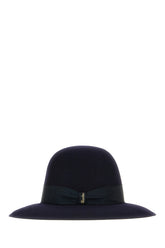 Cappello Eleonora Folar in feltro blu notte -  | Wise