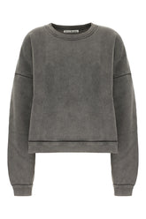 Felpa in cotone grigio -  | Wise