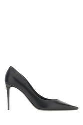 Black nappa leather pumps -  | Wise