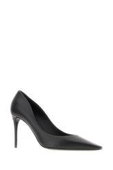 Black nappa leather pumps -  | Wise