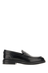 Black leather loafers -  | Wise