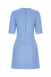 Light blue wool dress -  | Wise