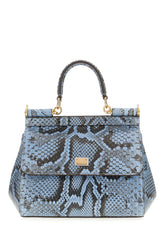 Multicolor python mini Sicily handbag -  | Wise