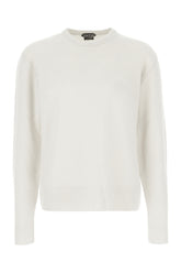 Light grey cashmere blend sweater -  | Wise