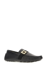 Black leather Driver loafers -  | Wise