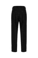 Pantalone in misto lana nera -  | Wise