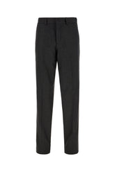 Pantalone in cashmere stretch grigio scuro -  | Wise