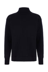 Midnight blue wool sweater -  | Wise