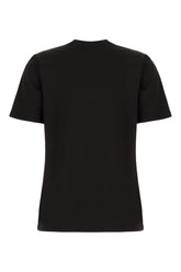 Black stretch cotton t-shirt -  | Wise