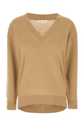 Biscuit wool sweater -  | Wise