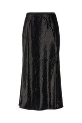 Black polyester skirt -  | Wise