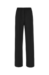 Pantalone in misto poliestere stretch nero -  | Wise