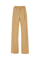 Pantalone in misto poliestere stretch beige -  | Wise