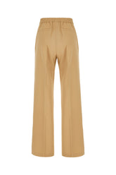 Beige stretch polyester blend pants -  | Wise