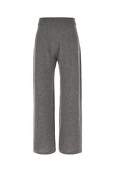 Dark grey wool blend joggers -  | Wise