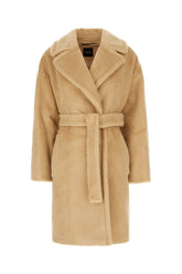 Cappotto in misto lana sabbia -  | Wise