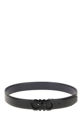 Black leather belt -  | Wise