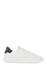 White leather Temple Low sneakers -  | Wise