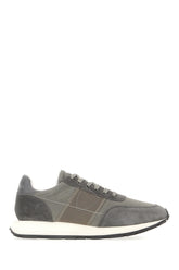 Grey suede and nylon Tour Low sneakers -  | Wise