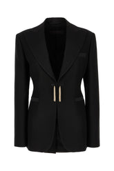 Black wool blazer -  | Wise