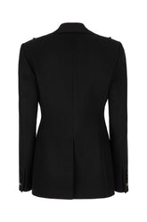 Black wool blazer -  | Wise