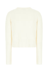 Ivory wool blend sweater -  | Wise