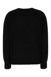 Maglione nera in lana e cashmere -  | Wise