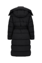 Black polyester down jacket -  | Wise