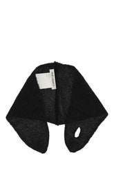 Black wool blend scarf -  | Wise