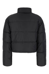 Black polyester padded jacket -  | Wise