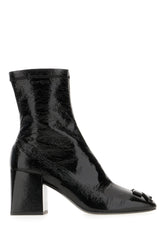 Black fabric ankle boots -  | Wise