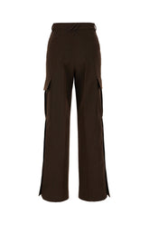 Pantalone in lana cioccolato -  | Wise