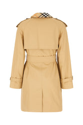 Beige cotton trench coat -  | Wise