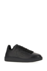 Black leather sneakers -  | Wise