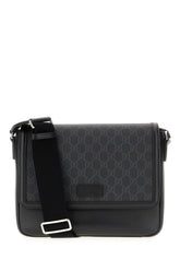 Black leather crossbody bag -  | Wise