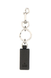 Metal and leather key ring -  | Wise