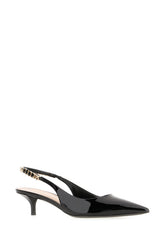 Slingback in pelle nera -  | Wise