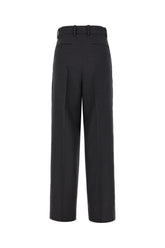 Pantalone in lana grafite -  | Wise