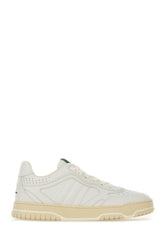 White leather Re-Web sneakers -  | Wise