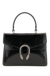 Black leather small Dionysus handbag -  | Wise