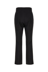 Pantalone in misto lana nera -  | Wise