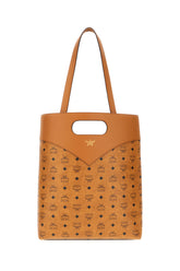 Printed synthetic leather Diamond shopping bag -  | Wise