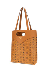 Printed synthetic leather Diamond shopping bag -  | Wise