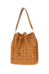 Printed synthetic leather bucket bag -  | Wise