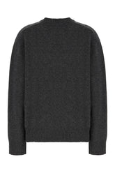 Charcoal cashmere Baltra sweater -  | Wise