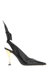 Black nappa leather Beauw pumps -  | Wise