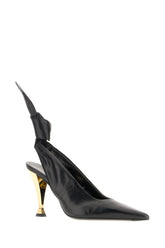 Black nappa leather Beauw pumps -  | Wise